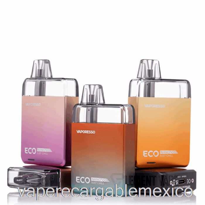 Vaporizador Recargable Vaporesso Eco Nano Pod System Colorflow